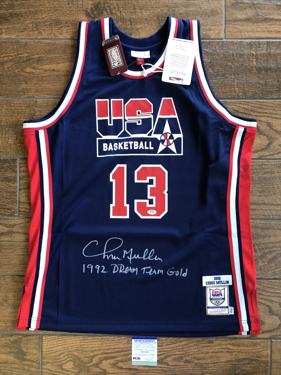 Mitchell & Ness Authentic Jersey Team USA 1992 Chris Mullin