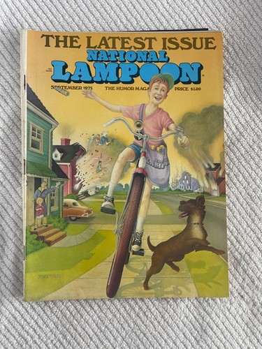 National Lampoon Magazines 1976 Set Lot Vintage Missing: MARCH, MAY, JUNE, JULY - Imagen 8 de 11