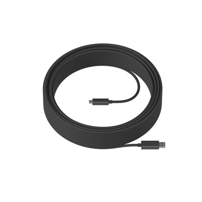 Logitech 82ft Strong USB-A to USB-C AOC Cable 939001802