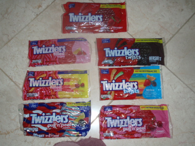 TWIZZLERS 11-14oz Bag USA PRODUCT Filled Candy Many Flavors