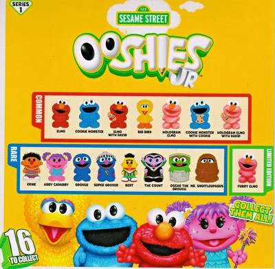 sesame street ooshies