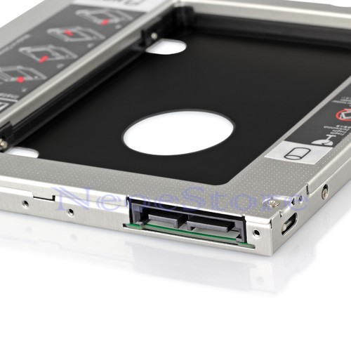 MacBook Pro Unibody SuperDrive 2nd HDD SSD SATA 2.5'' Hard Drive Caddy Bay - Picture 4 of 6