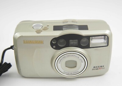 フィルムカメラ SAMSUNG MAXIMA ZOOM 105 Samsung Maxima Zoom 105 Ti 35mm Point&Shoot Film Camera | eBay