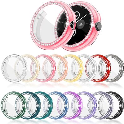 16-Pack Bling TPU Case Compatible with Google Pixel Watch & Pixel Watch 2 (41...