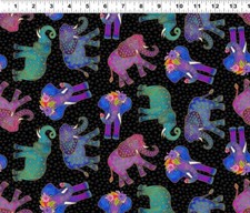 Laurel Burch EARTH SONG Y4018-3M by the Yard