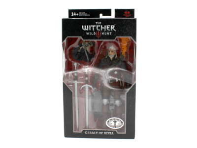 The Witcher Wild Hunt3 Geralt Of Rivia Wolf Armor McFarlane Toy Platinum Edition