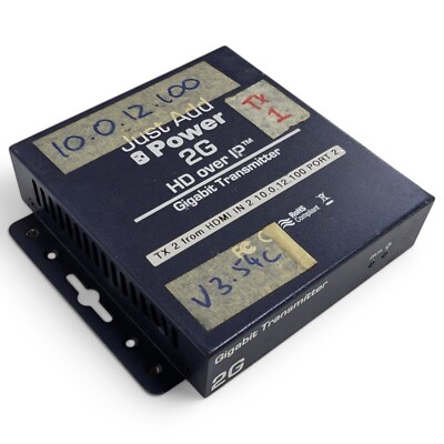 Just Add Power 2G HD Über IP Gigabit Transmitter HDMI Netzwerk Video Tx