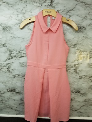 Oh My Love London Ladies Sexy Dress sz S Open back Short Pink EUC #30 | eBay