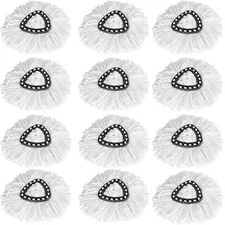 2-12 pc Mop Head Microfiber Mopping Refill Cleaning for O-Cedar Spin Mop Replace