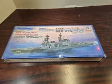 USS Navy Spruance Class Destroyer DD963 Skywave Series 1/700 #51 Model Kit