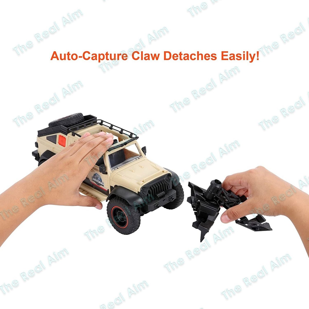 Matchbox Jurassic World: Dominion Jeep Gladiator RC Vehicle & 6in