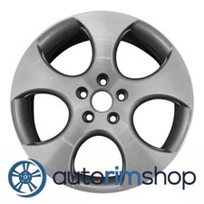 Volkswagen Beetle 18 Factory Oem Wheel Rim Detroit Machined With Charcoal