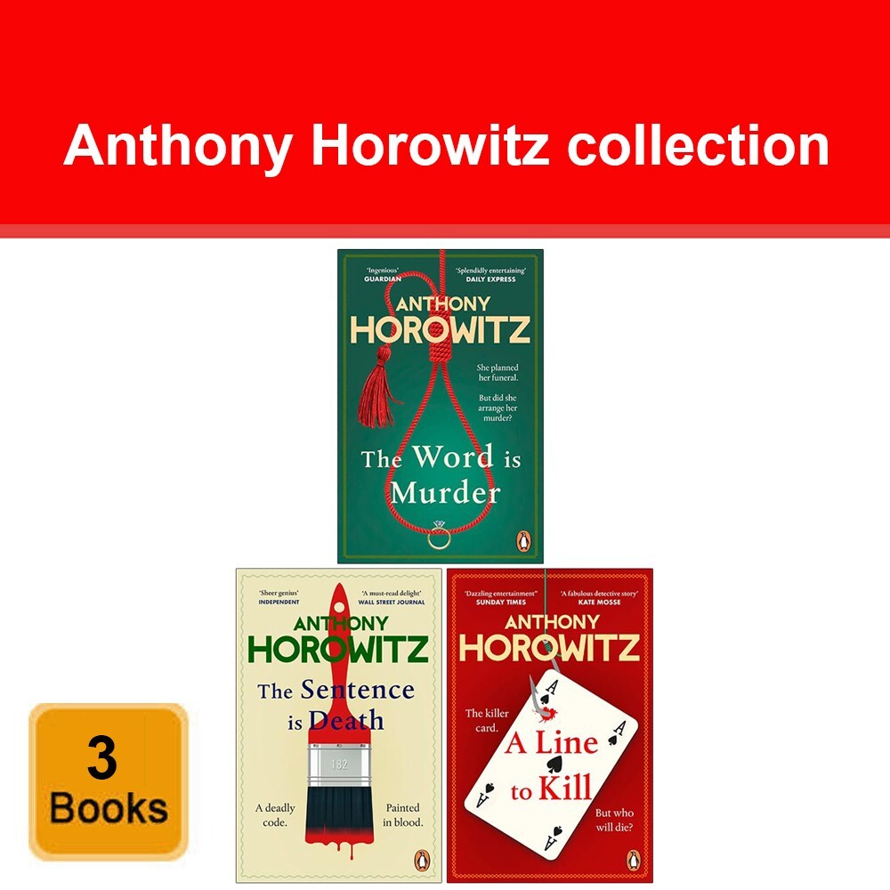 Hawthorne and Horowitz Mysteries Collection 3 Books Set By Anthony Horowitz
