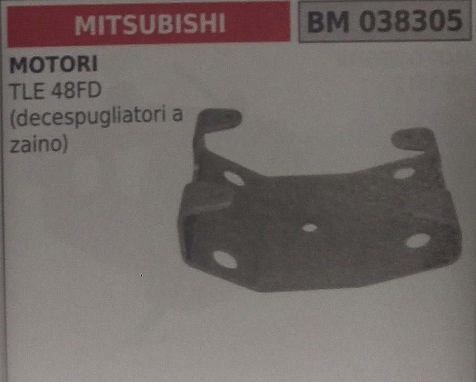 Supporto Serbatoio Mitsubishi TLE 48 - Ricambio Originale Decespugliatore