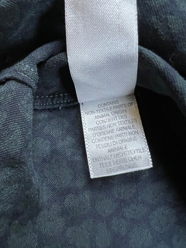 Paul Smith Dress Shirt Men 15.5 39 Black Animal Print AOP Long Sleeve Italy - Picture 7 of 14