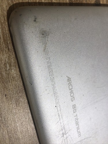 Archos 80 Titanium 16GB White 7" Inch Wi-Fi Tablet Spares Or Reapirs - Picture 5 of 7