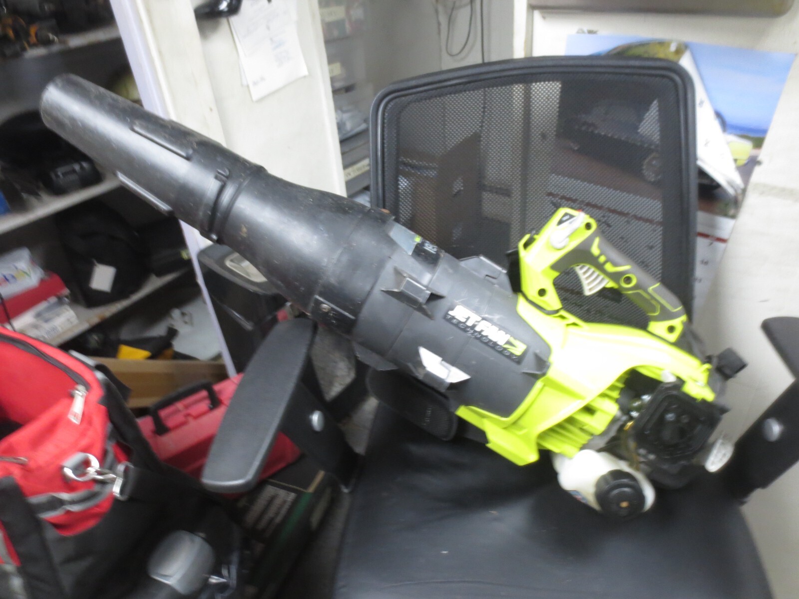 Ryobi 25cc Gas Jet Fan Blower 2 Cycle 160 MPH 520 CFM Model RY25AXBVNM