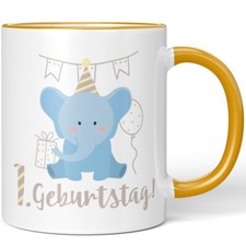 1. Geburtstag, blauer Elefant, Junge 10001002603