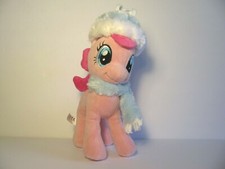 Aurora World My Little Pony Pinkie Pie Pony Plush Fuzzy Hat Scarf 10" Rare