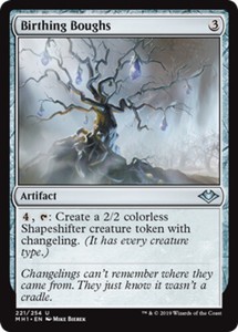Birthing Boughs x4 - Modern Horizons - NM-Mint, English - Modern Horizons