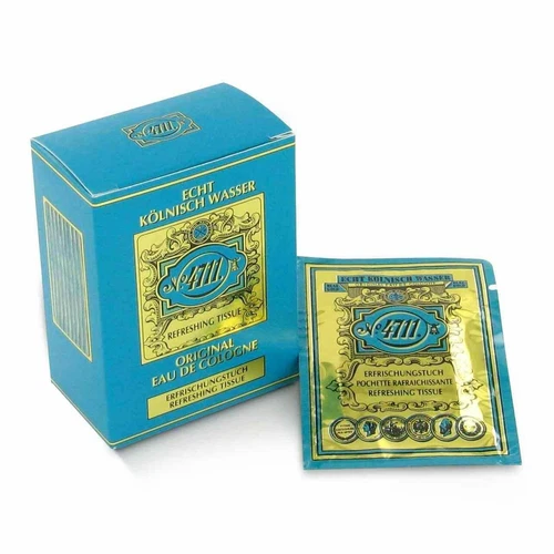4711 ORIGINAL Eau De Cologne Refreshing Tissues 10 pcs NEW IN BOX