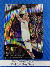 2024 225 Brittney Griner Panini Select WNBA Courtside Silver Flash Prizm Mercury