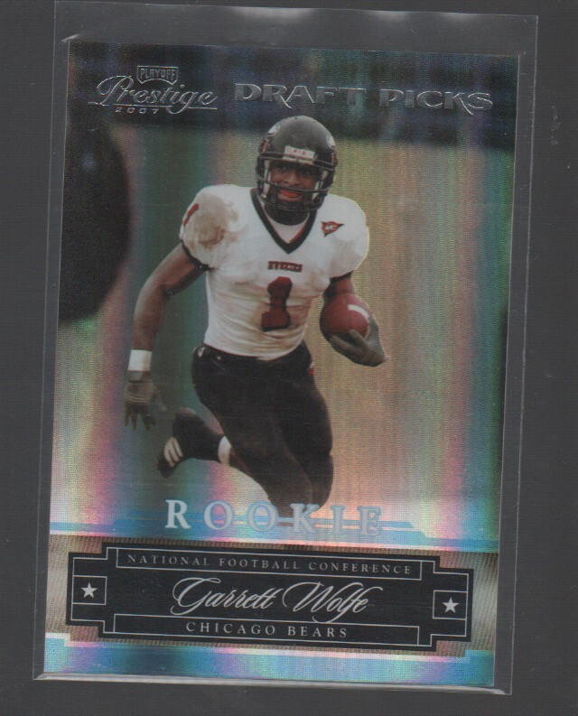 Garrett Wolfe Playoff Prestige #242 Draft Picks Light Blue