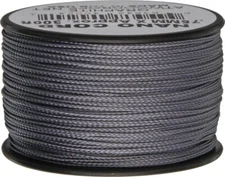 Atwood Rope MFG Nano Cord Is 0.75Mm Thick x 300 ft Approx. Graphite Gray Nylon