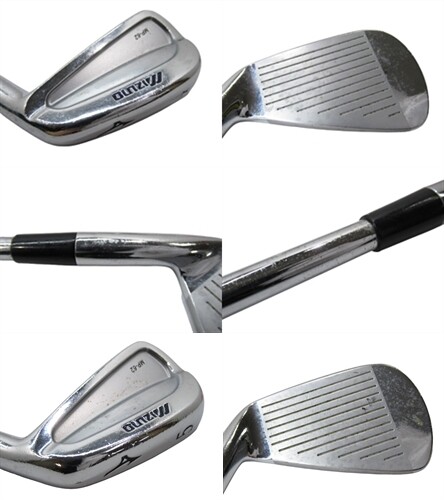 Mizuno MP-62 Set di ferri 3-9+Pw oro dinamico X100 8pz mazze da golf dal Giappone usate - Foto 4 di 10