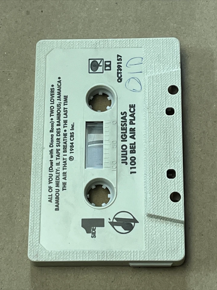 Julio Iglesias: 1100 Bel Air Place (Cassette, 1984) Foto 3 de 3