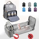 3in1 Baby Diaper Bag - Travel Backpack with Changing Station Pad & USB Port Gift