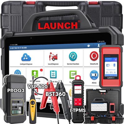 2025 LAUNCH X431 PAD VII PAD 7 ECU Programm Coding +X-PROG 3 TSGUN VSP600 BST360