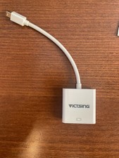 MINI DISPLAYPORT TO VGA ADAPTER TESTED-FREE SHIPPING