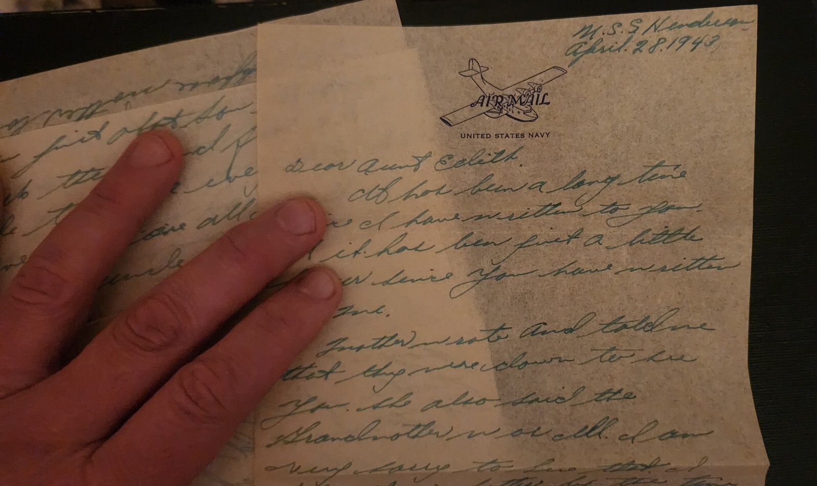 U.S. POSTAGE AIR MAIL Red 6 ¢ Stamp , Envelope and Letter c.1941 Z15 eBay