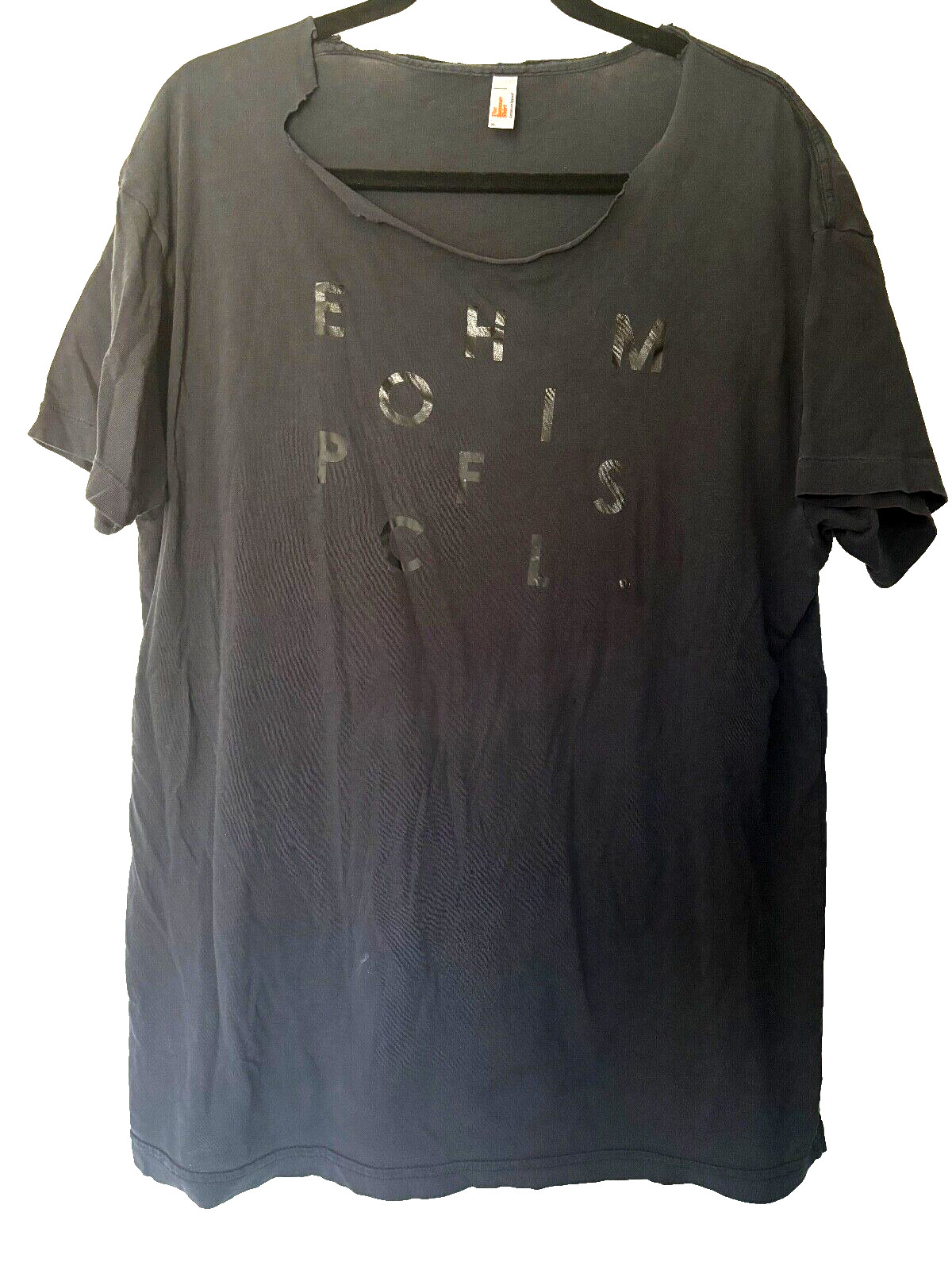 EPOCH FILMS Black Tee T-Shirt American Apparel Unisex Size XL