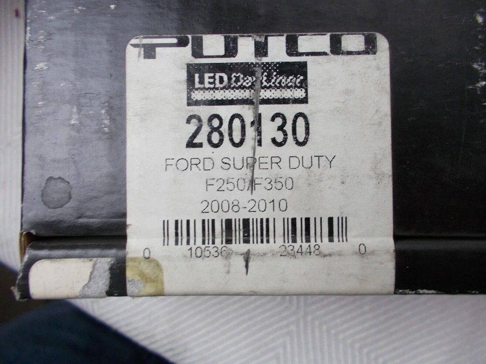 Kit de tiras de bombilla Putco Lighting 280130 LED puro Dayliner para Ford Super Duty Foto 4 de 4