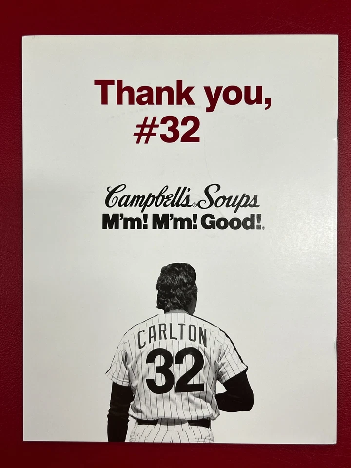 Steve Carlton Signed "Steve Carlton Night" Program w/ JSA Cert Phillies HOF - Image 3 of 4