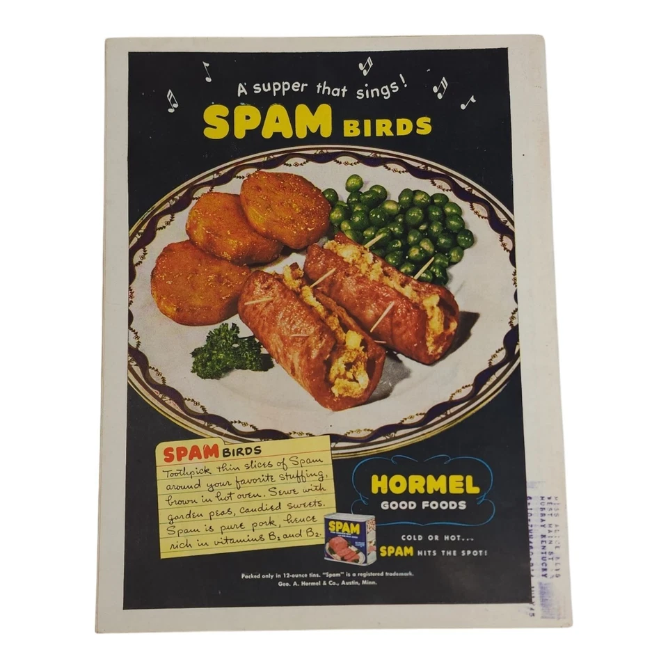 Vintage Time Magazine Jimmy Durante & Friend January 24 1944 Advertisements No 4 - Image 3 of 4