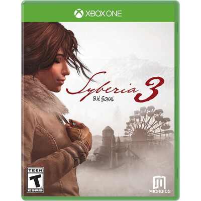 Syberia 3 Microsoft Xbox One XB1 [Brand New]