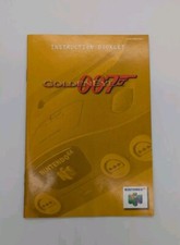 007 Goldeneye N64 Instruction Manual Only