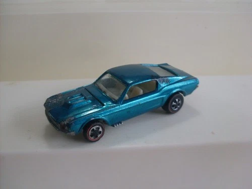 Vintage Hot Wheels Redline - 1968 Custom Mustang