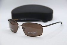 NEW COLUMBIA C107S 200 PINE NEEDLE BROWN BLACK AUTHENTIC FRAMES SUNGLASSES 61-16