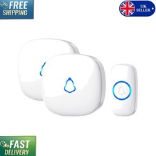 Customizable Wireless Doorbell with 58 Chimes & 5 Volume Levels: Easy Setup!