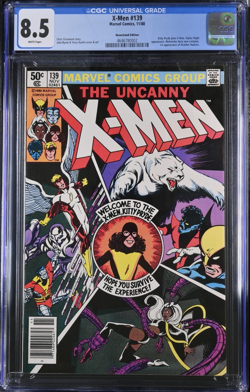 Chris Claremont氏 直筆サイン X-MEN #139 CGC9.0 X-Men #139 Value - GoCollect