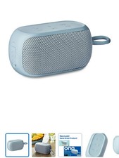 Onn Small Rugged Speaker With Bluetooth Wireless Technology Blue