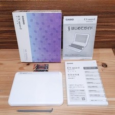 Casio XD-Y6500WE Digital Translator White Color Touch Screen 140 Contents W/Box