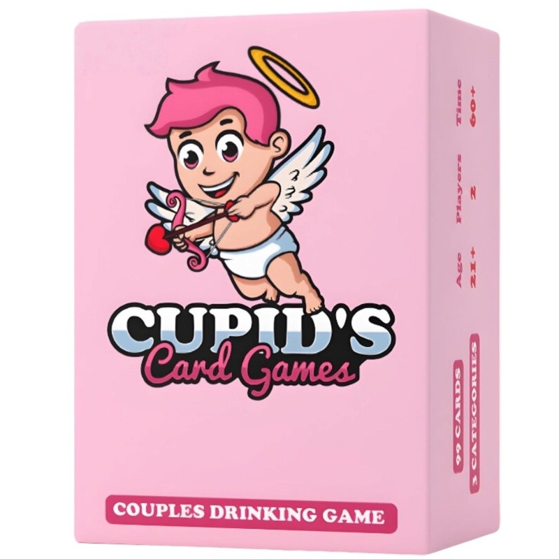 Cupid's Card Games for Couples Date Night Drinking Game Valentine's Day Gift UK