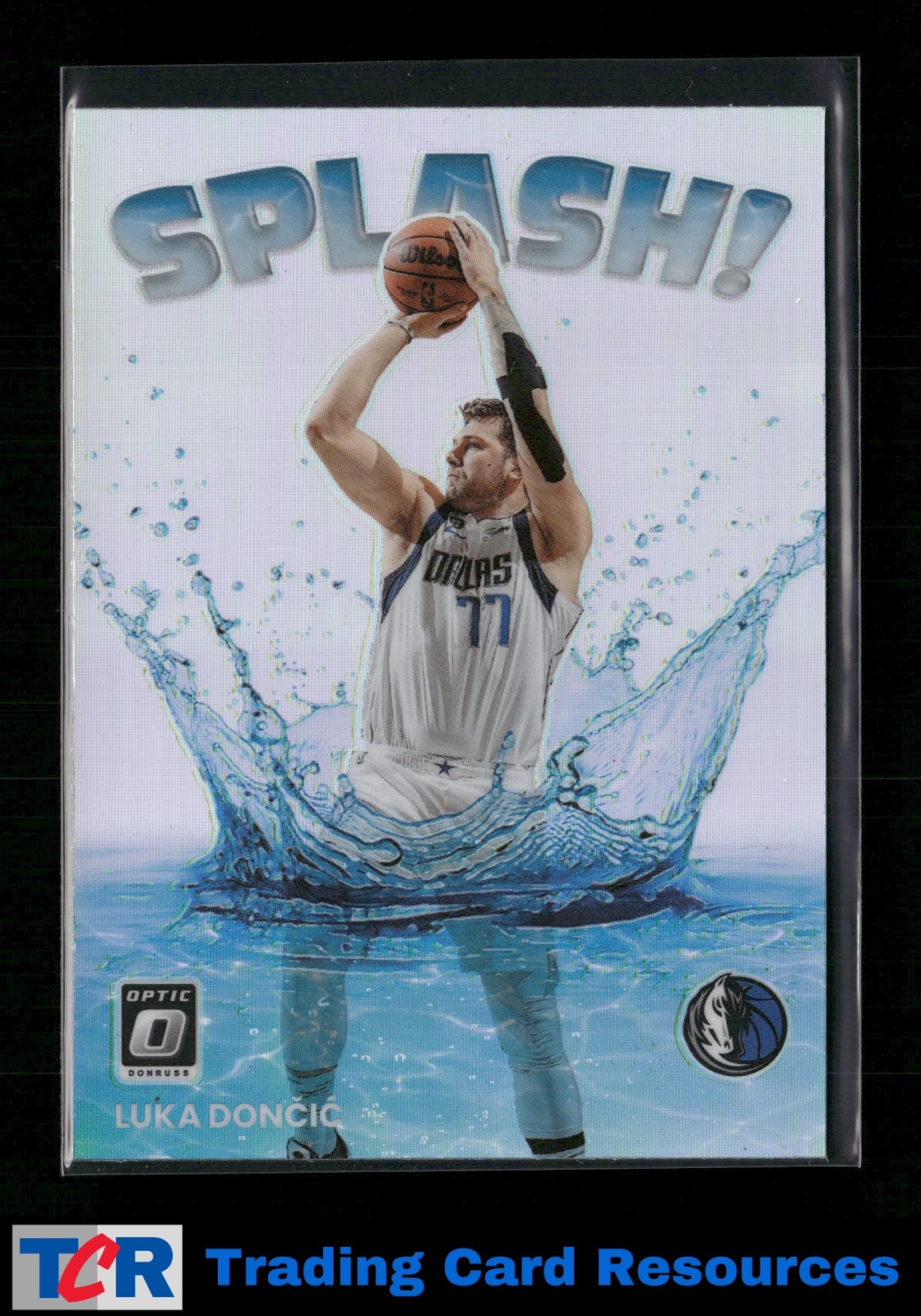 2022-23 Donruss Optic #11 Luka Doncic Splash! Holo