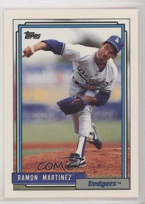 1992 Topps Ramon Martinez #730 2e7