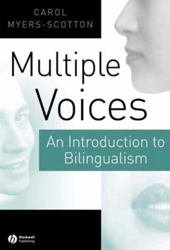 Multiple Voices by Myers-Scotton  New 9780631219378 Fast Free Shipping<-
